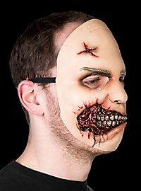 The Walking Dead Zombie Girl Mask made of latex