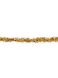 Tinsel garland 4 meters gold