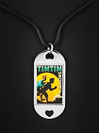 Tintin Intro Dog Tag