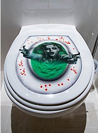 Toilet Zombie Toilet Sticker