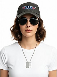 Top Gun accessoire set met pet, pilotenbril & dog tag