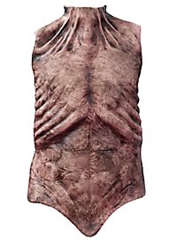 Torse de zombie en latex