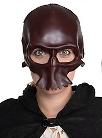 Totenkopf Ledermaske
