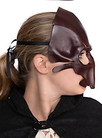 Totenkopf Ledermaske