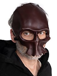 Totenkopf Ledermaske