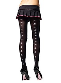 Totenkopf Strumpfhose