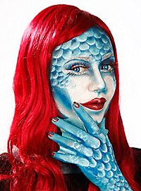 Trucco acqua - bianco