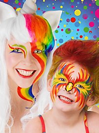 FIESTAS GUIRCA Trucco Crema Bianco 20ml: Pittura Viso Per Halloween E Carnevale, Ideale Per Costumi