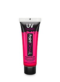 Tube de peinture UV pour le corps rose