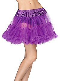 Tulle sottoveste viola