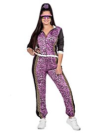 Tuta anni '80 Purple Panther da donna