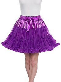 Tutu con volant viola