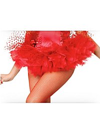 Tutù in tulle a pois rossi