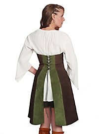Two-coloured bodice skirt - Novice