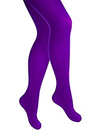 Uigennemsigtige strømpebukser til børn, lilla