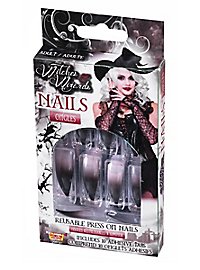 Uñas De Bruja Negras