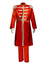 Uniforme groupe pop « Sgt. Pepper » rouge