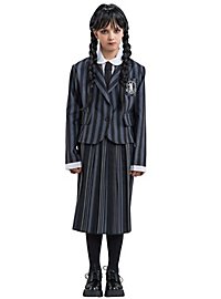 Uniforme scolastica del mercoledì grigio-nera per le ragazze