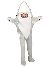 Up with the fins! Shark costume