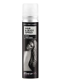 Glitter Hair & Body Spray silver