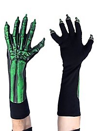 UV Knochenhände grün