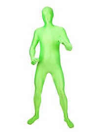 UV Morphsuit grün Ganzkörperkostüm
