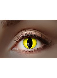 Uv Yellow Cat Eye Contact Lenses