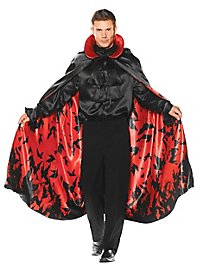 Vampire cape with bats