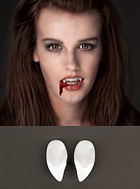 Vampyrtænder - Glow In The Dark Påsætningstænder