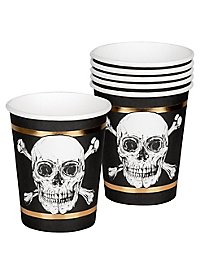 Vasos De Papel Piratas 10 Piezas