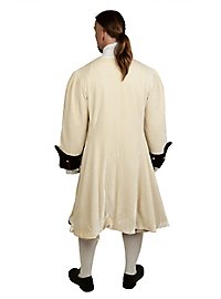 Velvet Dress Coat white 