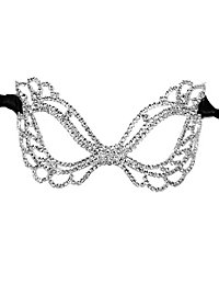 Venetian rhinestone mask Grimelda