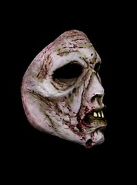 Verwester Zombie Halbmaske aus Latex