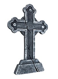 Verwittertes Kreuz Grabstein