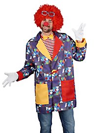 Veste de clown à motifs sauvages