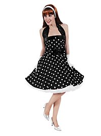 Vestido Rockabilly Negro Y Blanco
