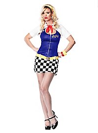 Vestido Sexy De Piloto De Carreras