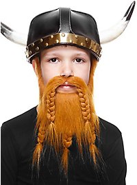 Viking beard for children in three different colours