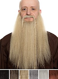 Viking beard set with full beard and moustache