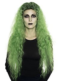 Vild grøn manke-paryk