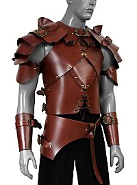 Leather armour set - Rogue, brown