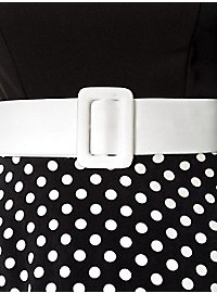 Vintage Swing-Kjole Off-Shoulder
