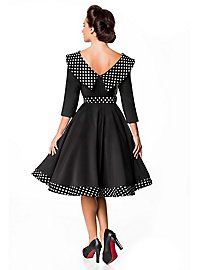 Vintage Swing-Kleid Polka Dots