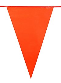 Vlaggenlijn oranje 10 meter