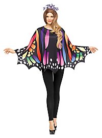 Vlinder Poncho Regenboog