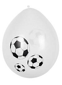 Voetbal ballonnen 6 stuks