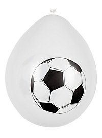 Voetbal ballonnen 6 stuks