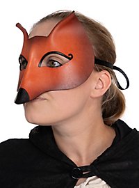 Volpe De Cuoio Venetiansk Lædermaske