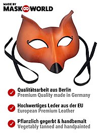 Volpe De Cuoio Venetiansk Lædermaske
