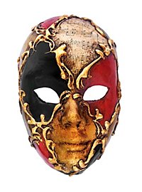 Volto piccolo scacchi colore musica Maschera veneziana in miniatura